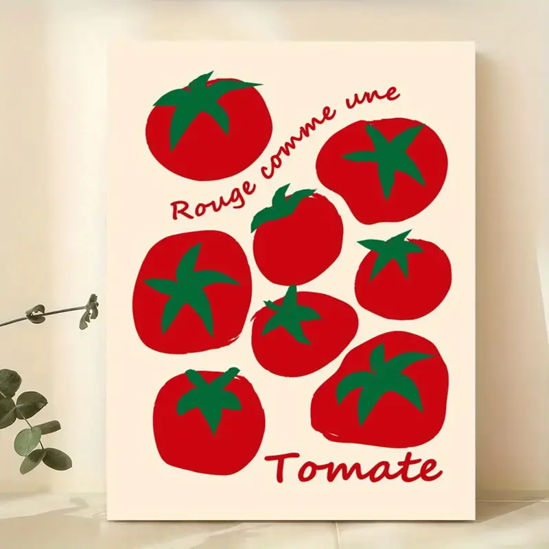 Sustainable Living Products - Moderno colorido vermelho tomates arte da