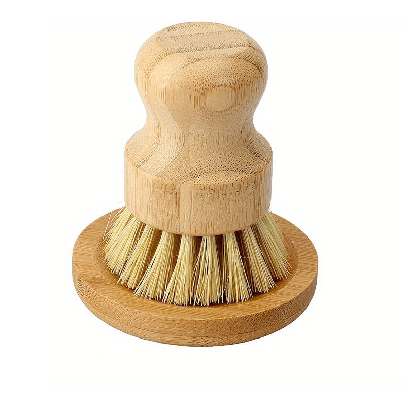 Dish Brush Bamboo - 1 Conjunto de Escova de Bambu