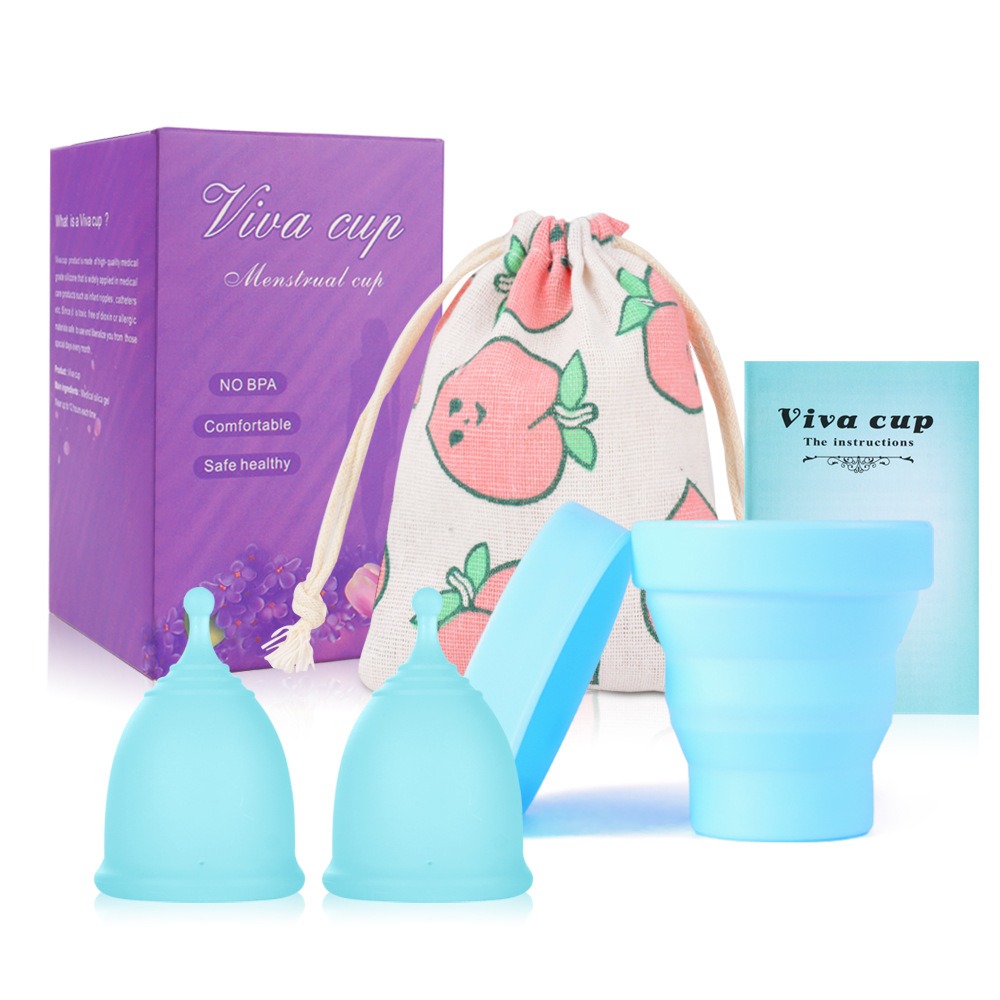 Menstrual Cup Silicone - Copo menstrual de silicone de grau
