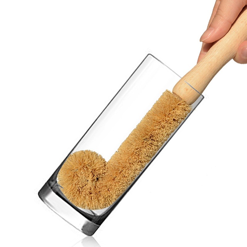 Dish Brush Bamboo - Escova de Limpeza de Cozinha de