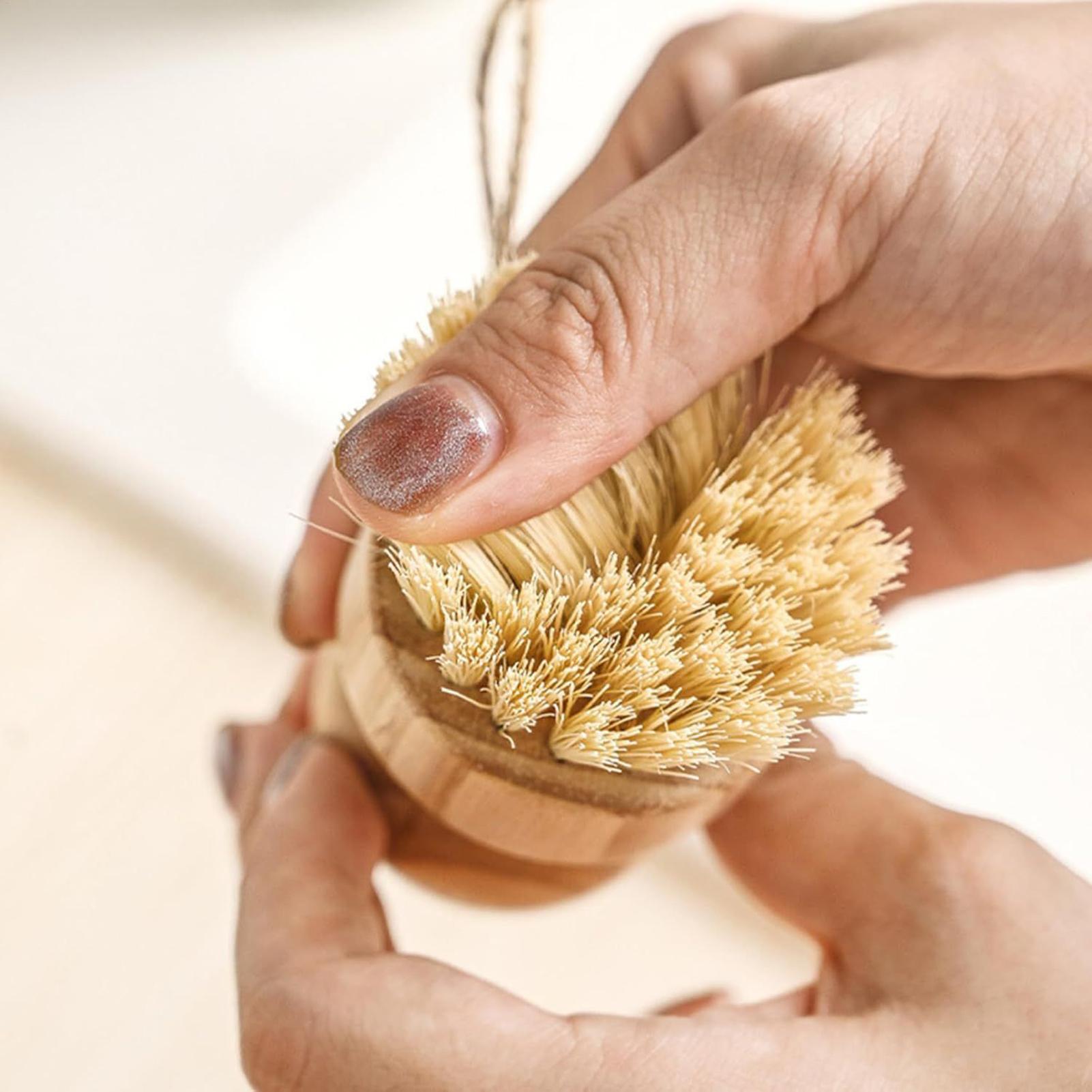 Dish Brush Bamboo - Escova de limpeza de cozinha de