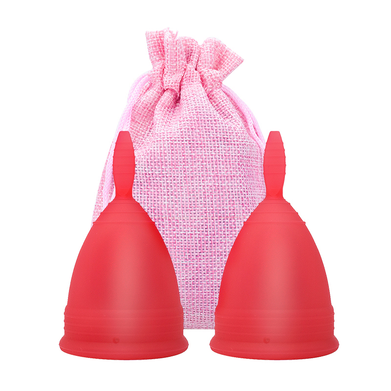 Menstrual Cup Silicone - Senhora período copo de silicone atualizado