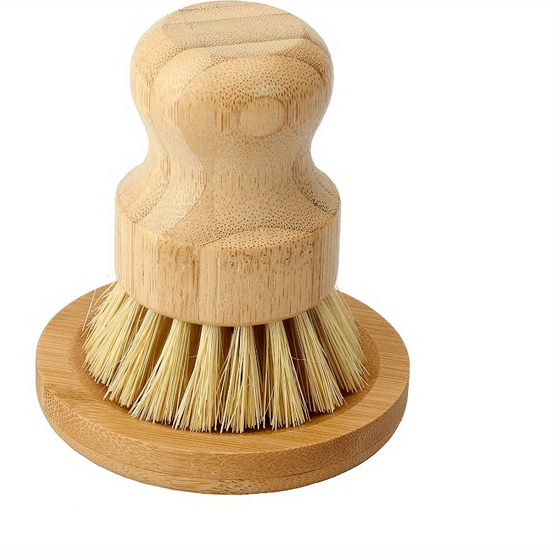 Dish Brush Bamboo - Escova de Limpeza de Bambu para