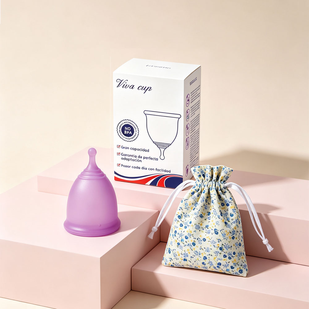 Menstrual Cup Silicone - Copo menstrual de silicone de grau