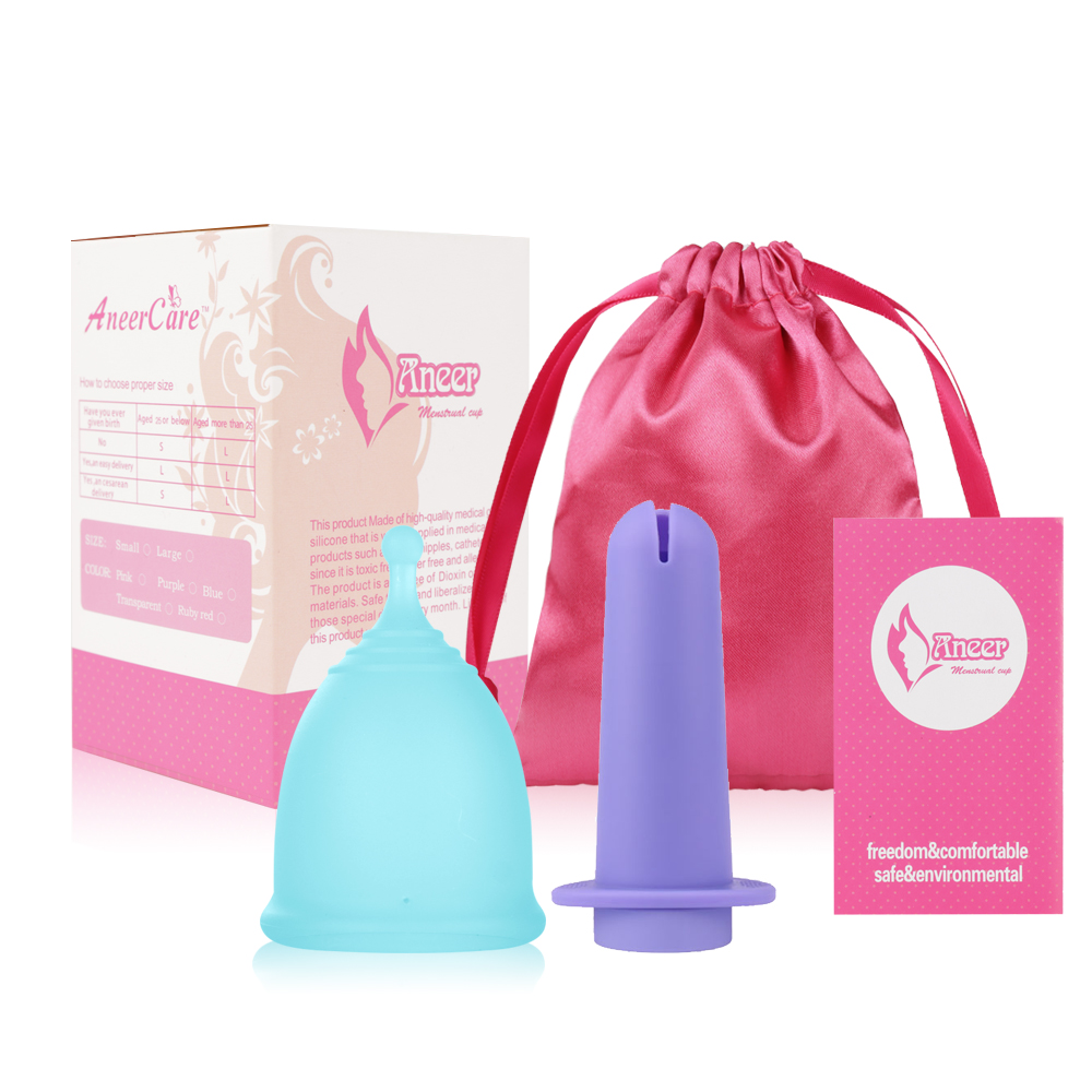 Menstrual Cup Silicone - Booster de copo menstrual de higiene