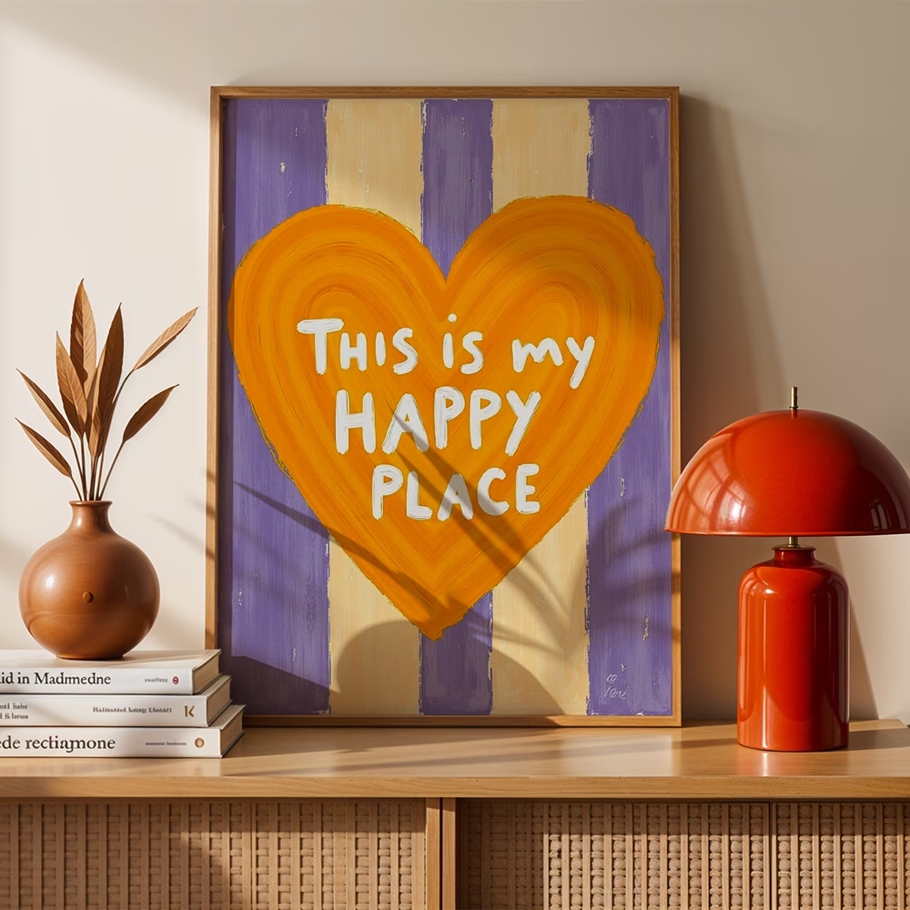 Sustainable Living Products - Arte de parede moderna e retrô