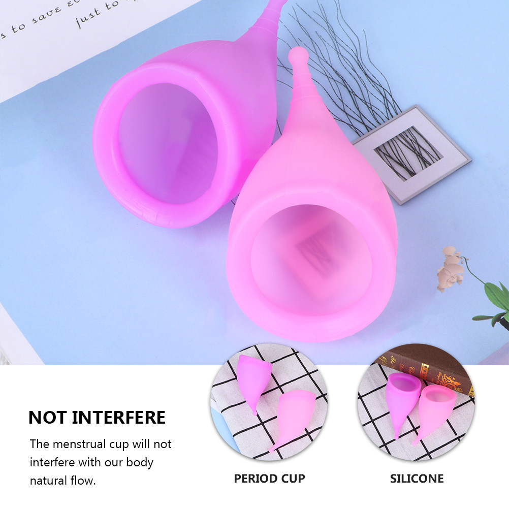6 Copos Menstruais de Silicone - Menstrual Cup Silicone avaliação e preço