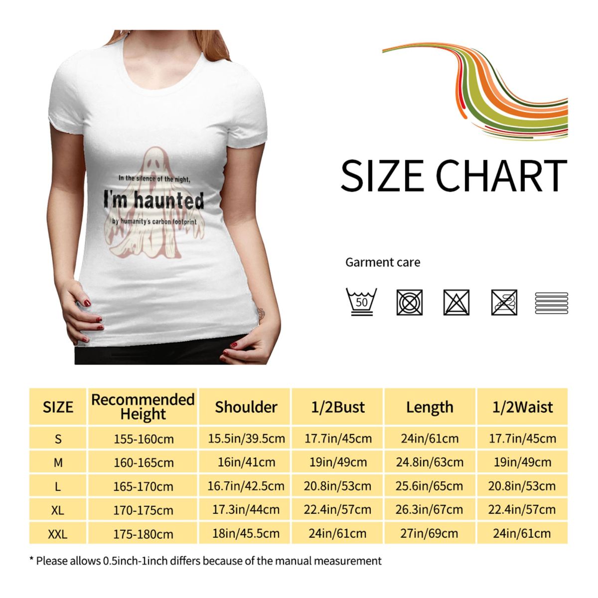 Camiseta feminina com design d - Sustainable Living Lifestyle avaliação e preço