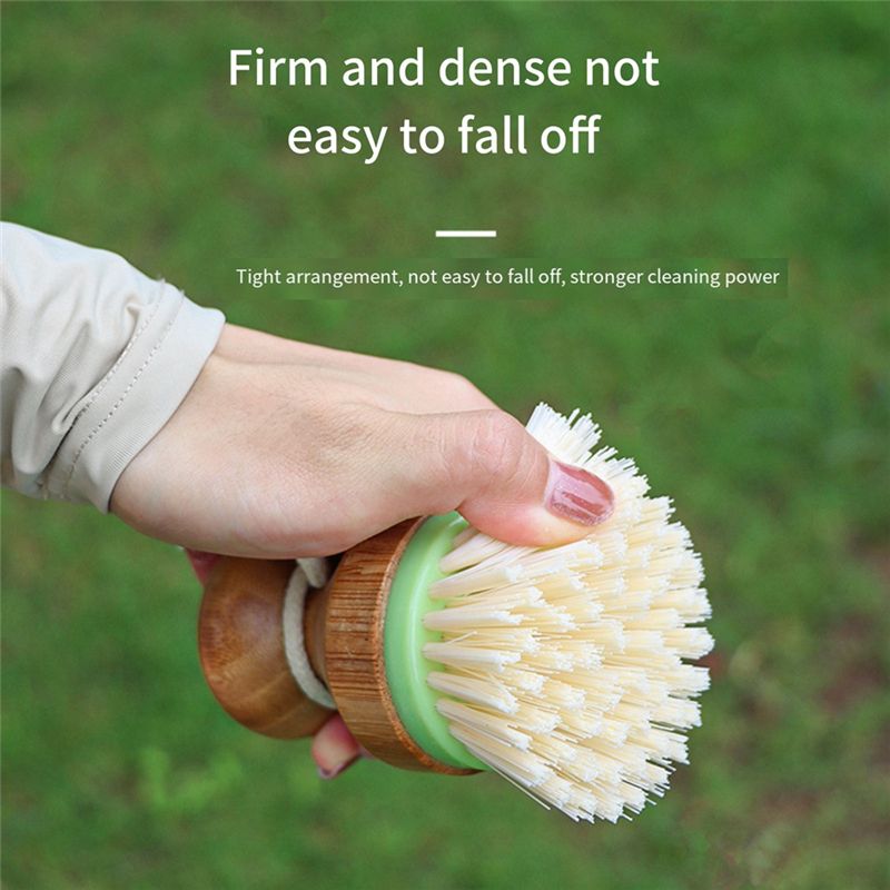 Escova de Limpeza de Cozinha A - Dish Brush Bamboo avaliação e preço