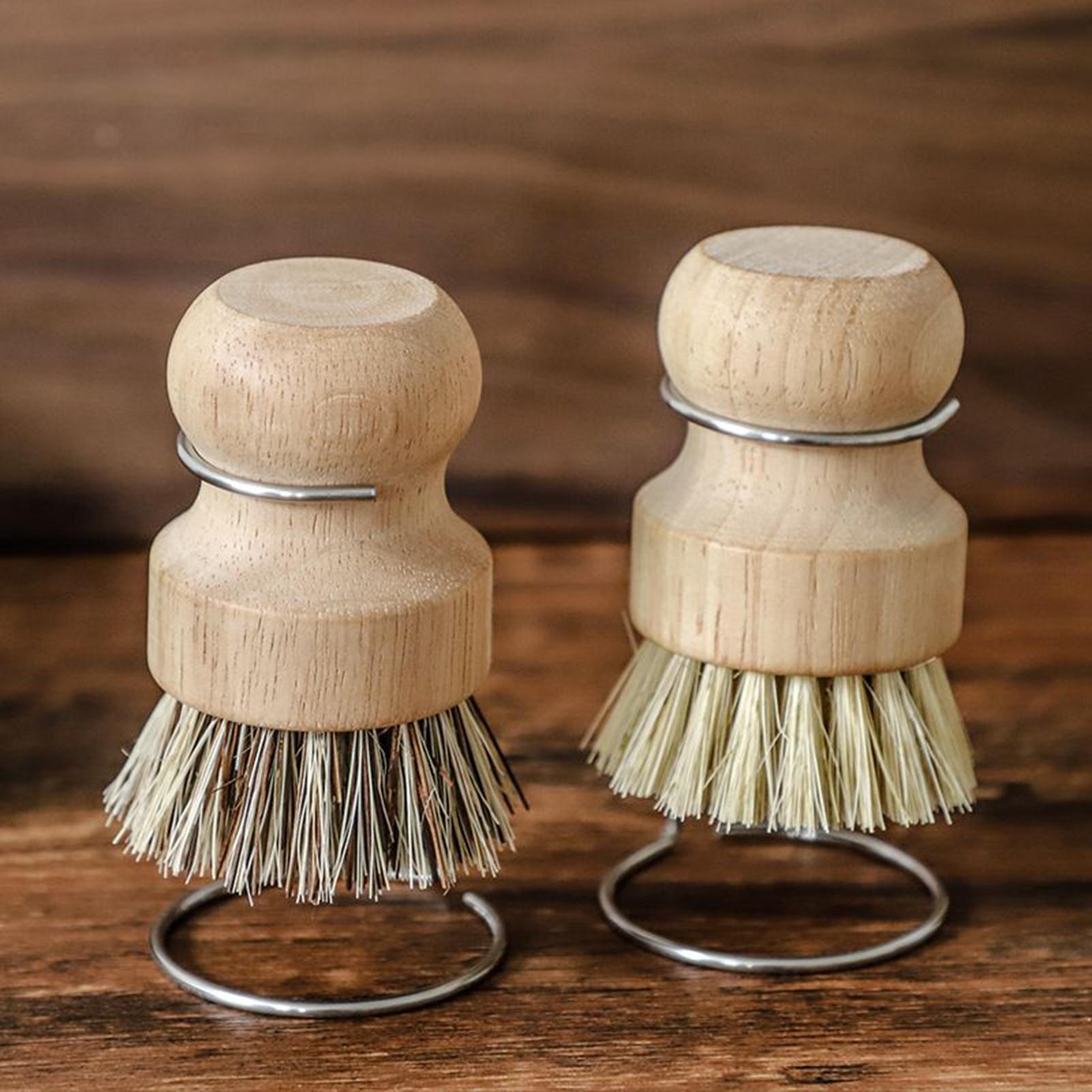Escova de limpeza de cozinha d - Dish Brush Bamboo avaliação e preço