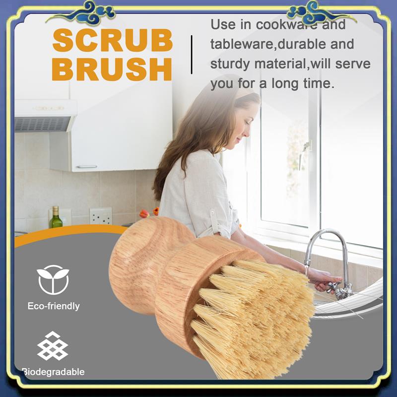 A56p-escova de prato de bambu  - Dish Brush Bamboo avaliação e preço