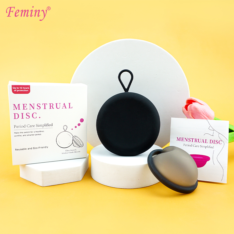 Feminy disco menstrual reutili - Menstrual Cup Silicone avaliação e preço