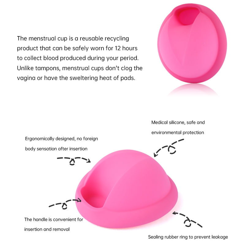 2023 novo disco menstrual perí - Menstrual Cup Silicone avaliação e preço