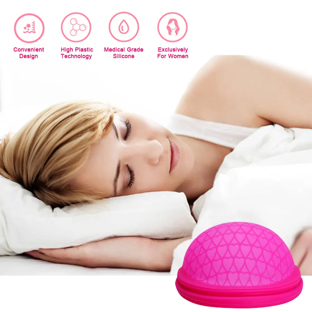 Copo menstrual de silicone mac - Menstrual Cup Silicone avaliação e preço