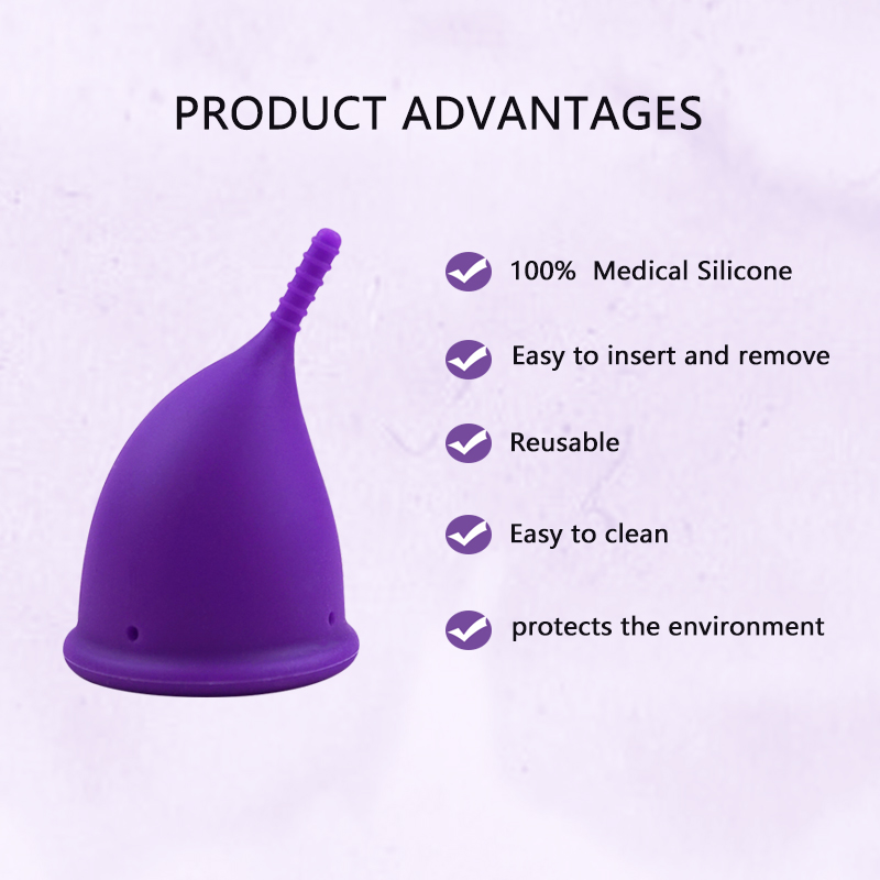 Copa Menstrual de Silicone Méd - Menstrual Cup Silicone avaliação e preço