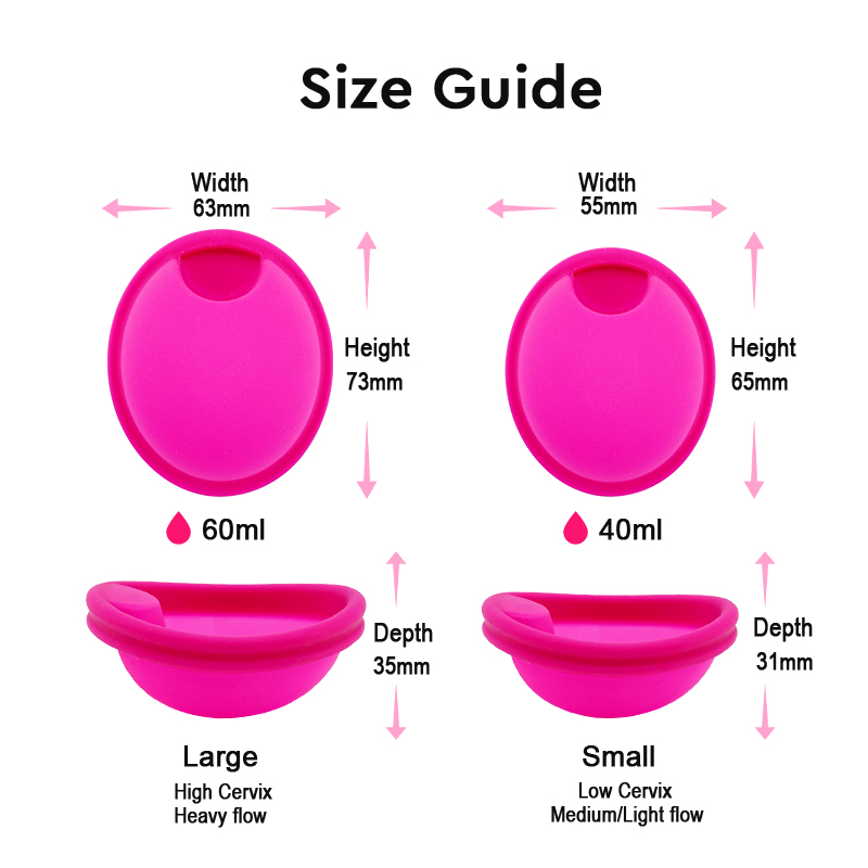 Kit Coletor Menstrual com Este - Menstrual Cup Silicone avaliação e preço